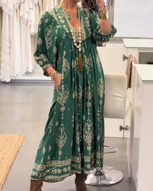 Viselina – Maxi-klänningen som kombinerar komfort och stil