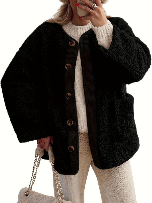 Ullrika – Elegant stickad topp med fickor