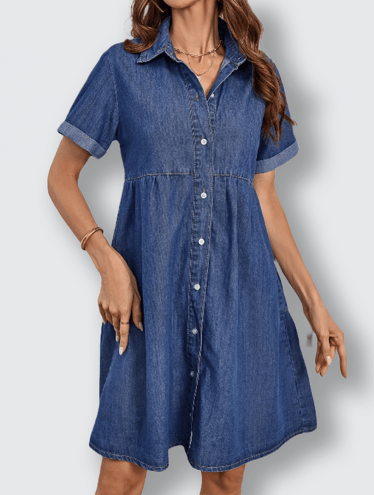 Helena – Klassisk denim med sofistikerad elegans - Véloria Studios