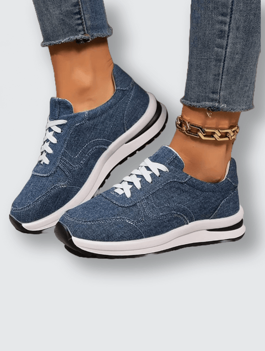 Josefin – Canvas - skor för ett bekvämt och stilrent steg - Véloria Studios