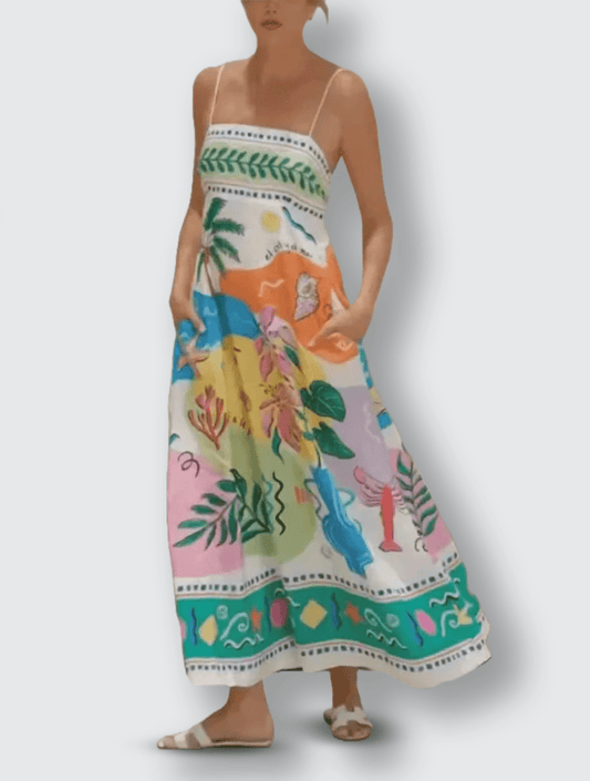 Karin - Sommarklänningen som känns som semester varje dag - Véloria Studios