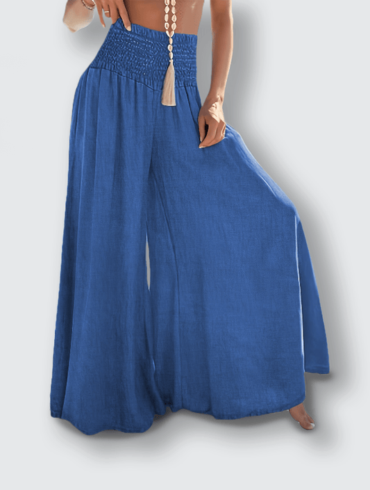 Therese – Elegant och bekväm byxa med vida ben - Véloria Studios