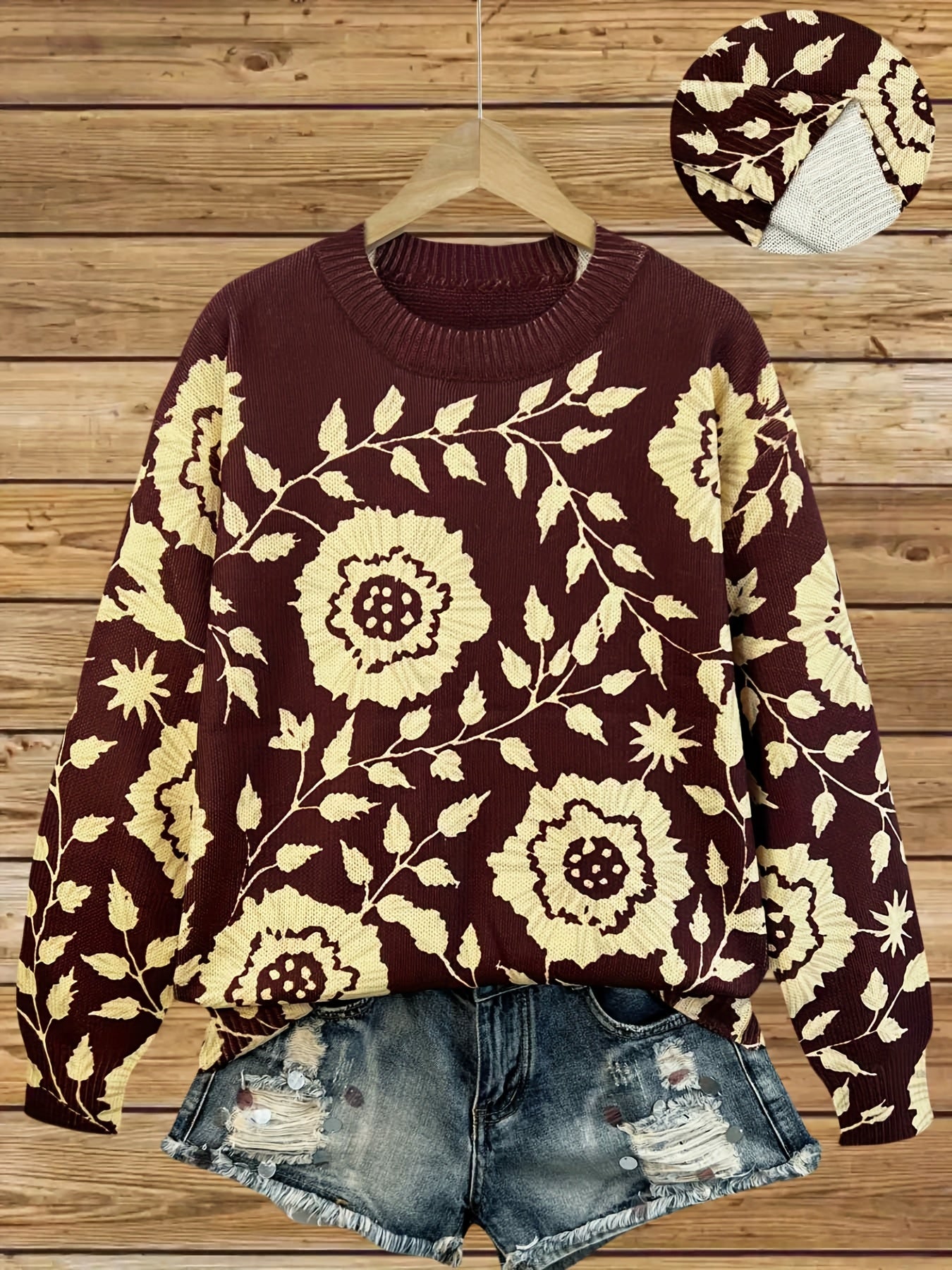 Karisma – Elegant tröja med unikt mönster