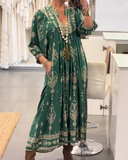 Viselina – Maxi-klänningen som kombinerar komfort och stil