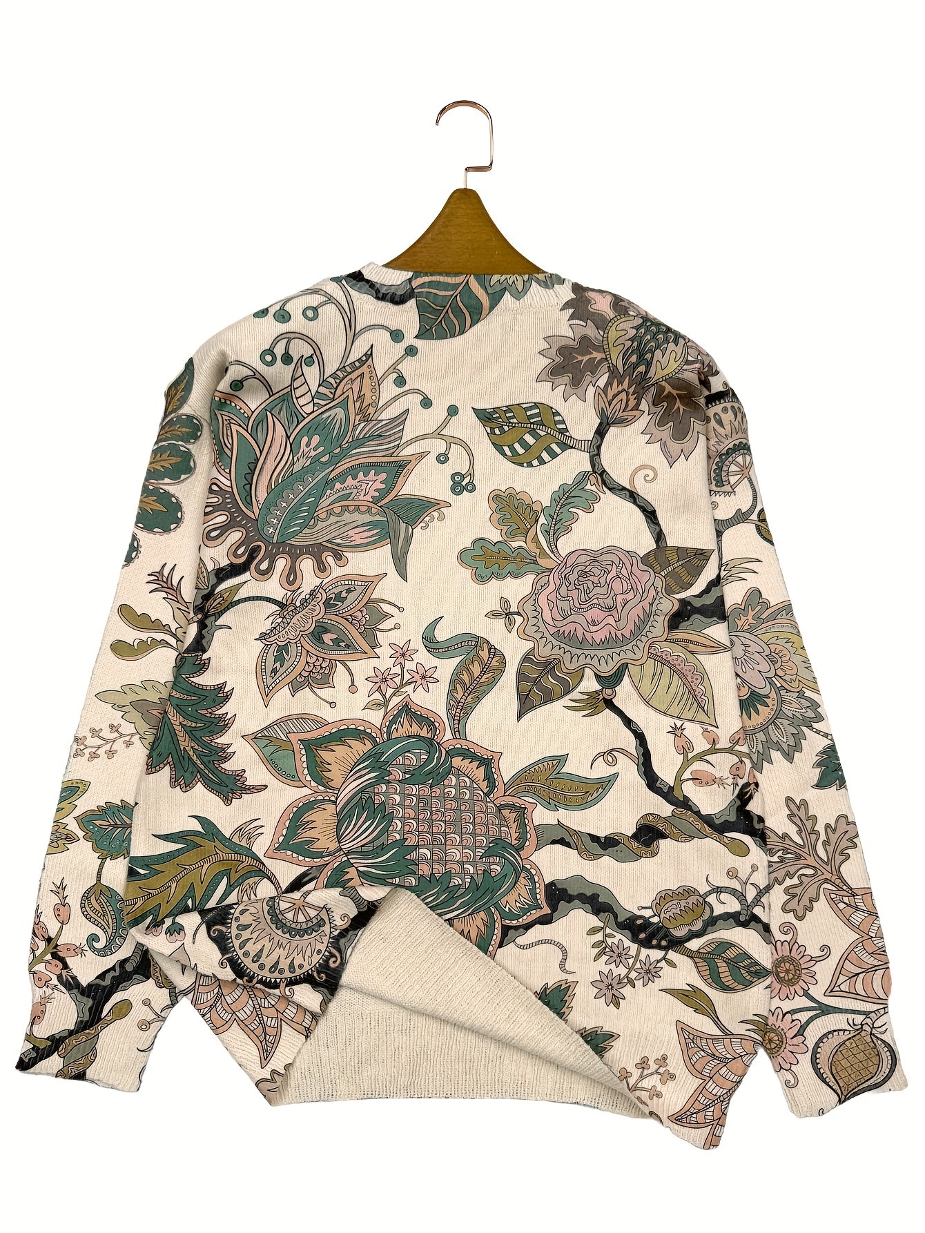 Lavinia – Stilren och mjuk tröja med elegant mönster