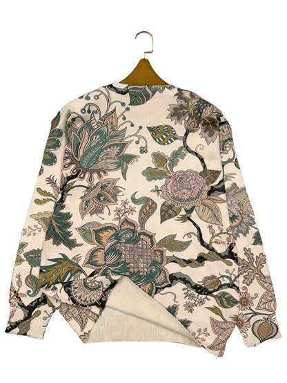 Lavinia – Stilren och mjuk tröja med elegant mönster