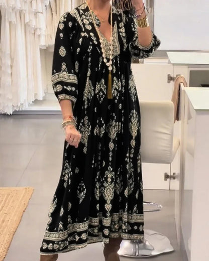 Viselina – Maxi-klänningen som kombinerar komfort och stil