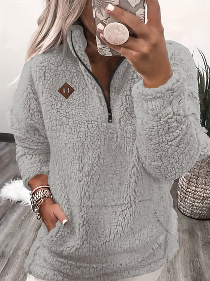 Åsa – Casual jacka med hög krage