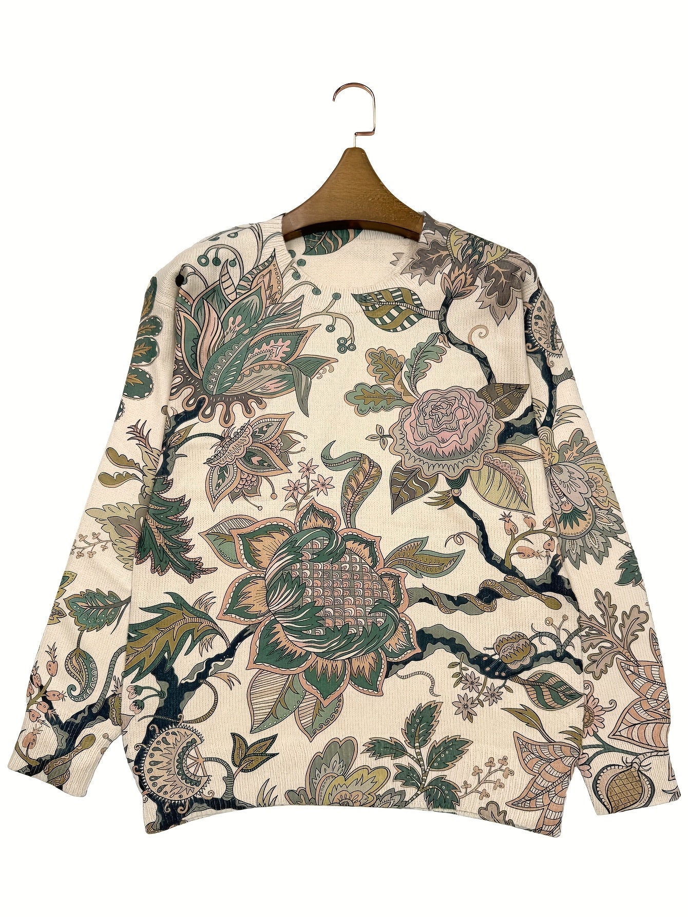 Lavinia – Stilren och mjuk tröja med elegant mönster