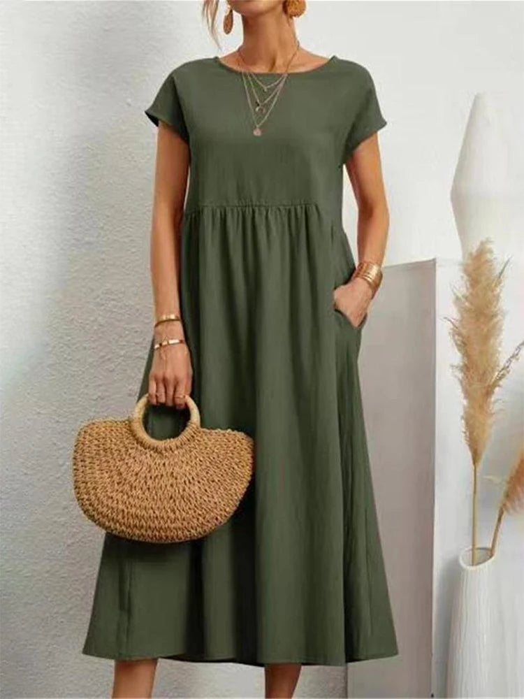 Louise - Naturlig elegans och komfort – Linen & Cotton