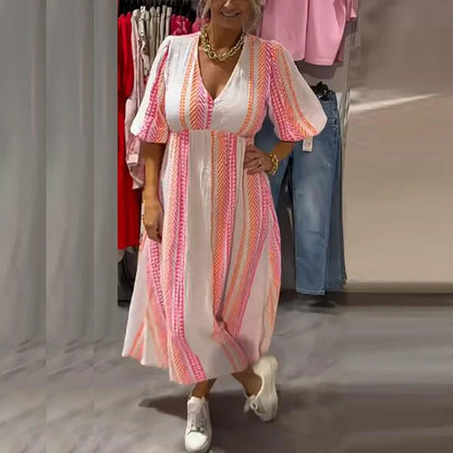 Åslög – Bohemisk klänning med somrig elegans