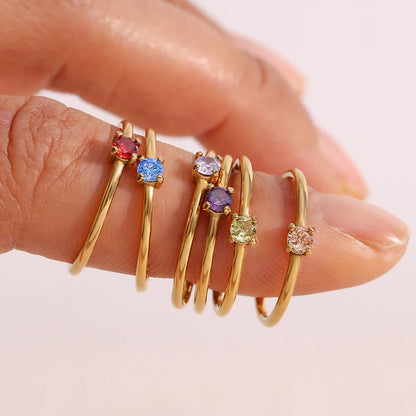 Födelsesten Guldringar