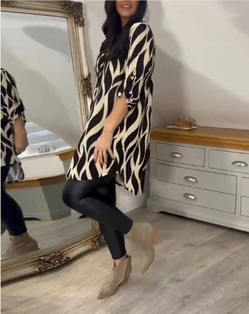 Kajla – Lätt blus för stilsäkra höstdagar