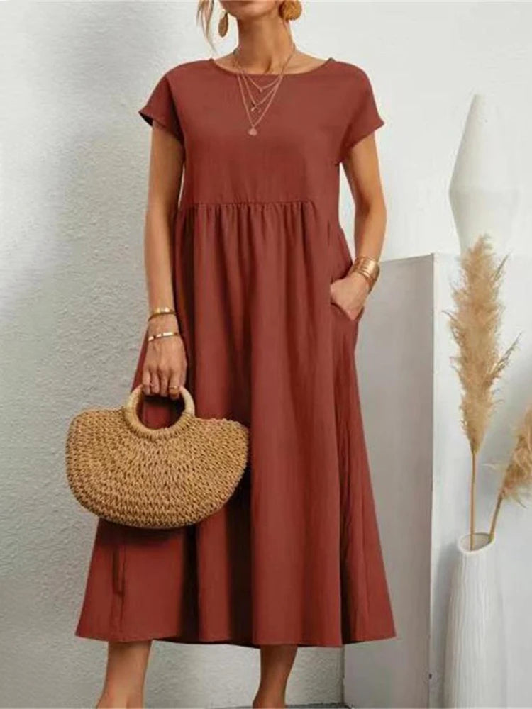 Louise - Naturlig elegans och komfort – Linen & Cotton