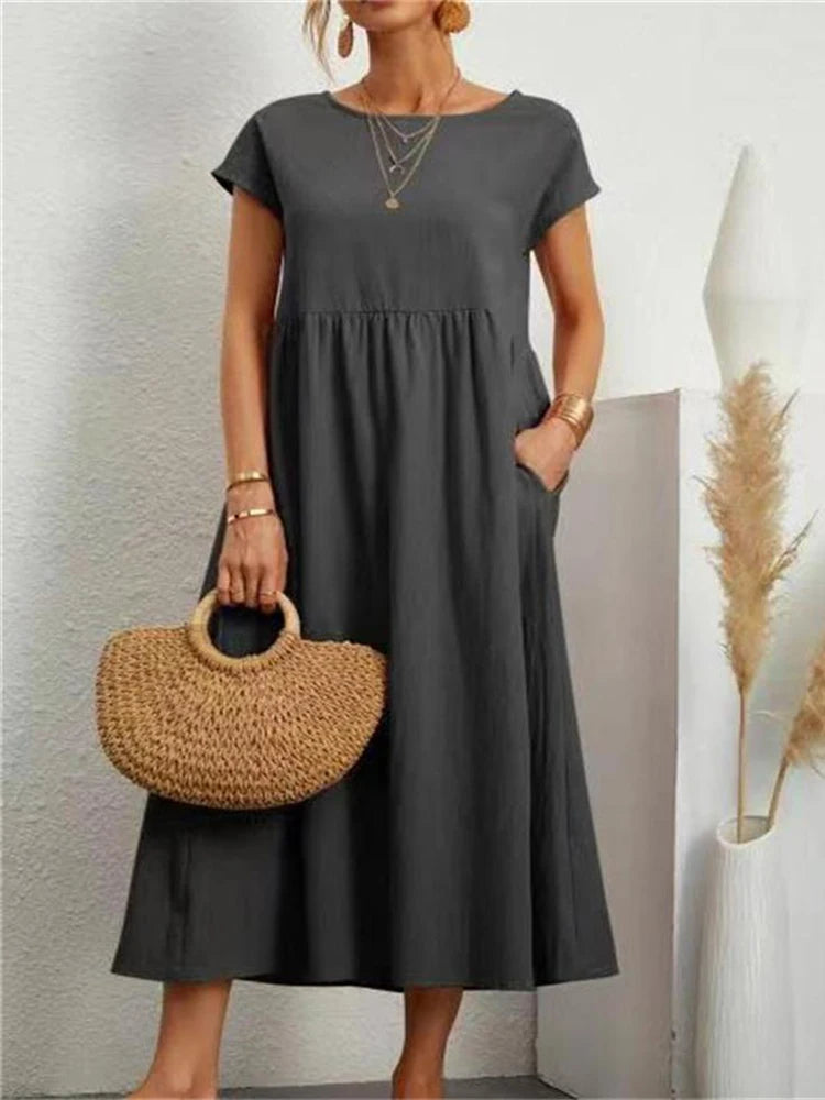 Louise - Naturlig elegans och komfort – Linen & Cotton