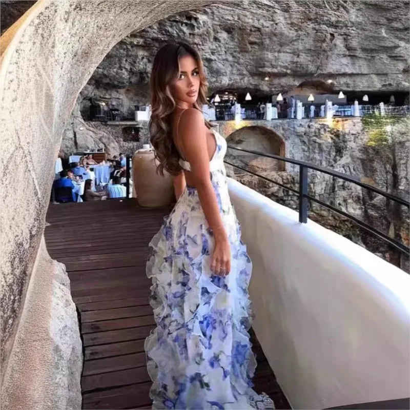 Alma™ | V-ringad elegant klänning