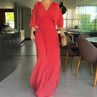 Isola – Lång klänning med tidlös vintagekänsla