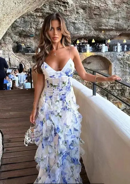 Alma™ | V-ringad elegant klänning