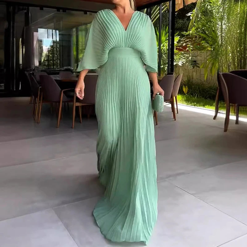 Isola – Lång klänning med tidlös vintagekänsla