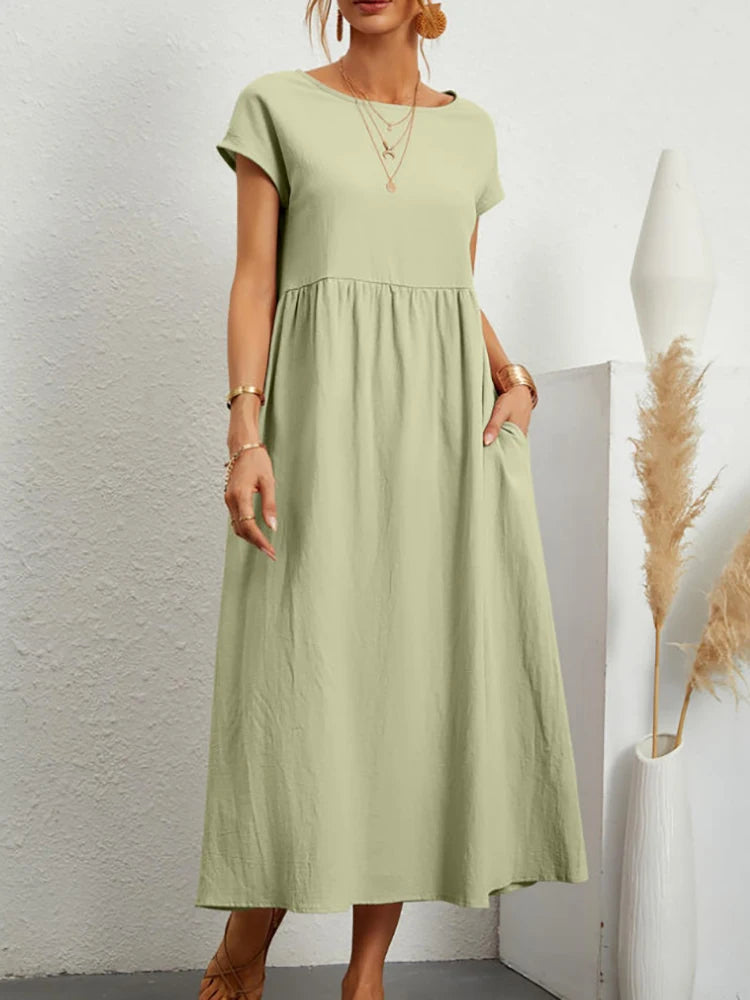 Louise - Naturlig elegans och komfort – Linen & Cotton