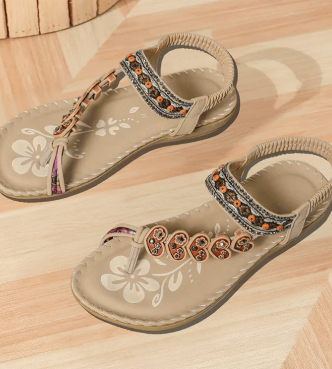 Amie - Ortopediska sandaler i Ibiza - stil - Véloria Studios