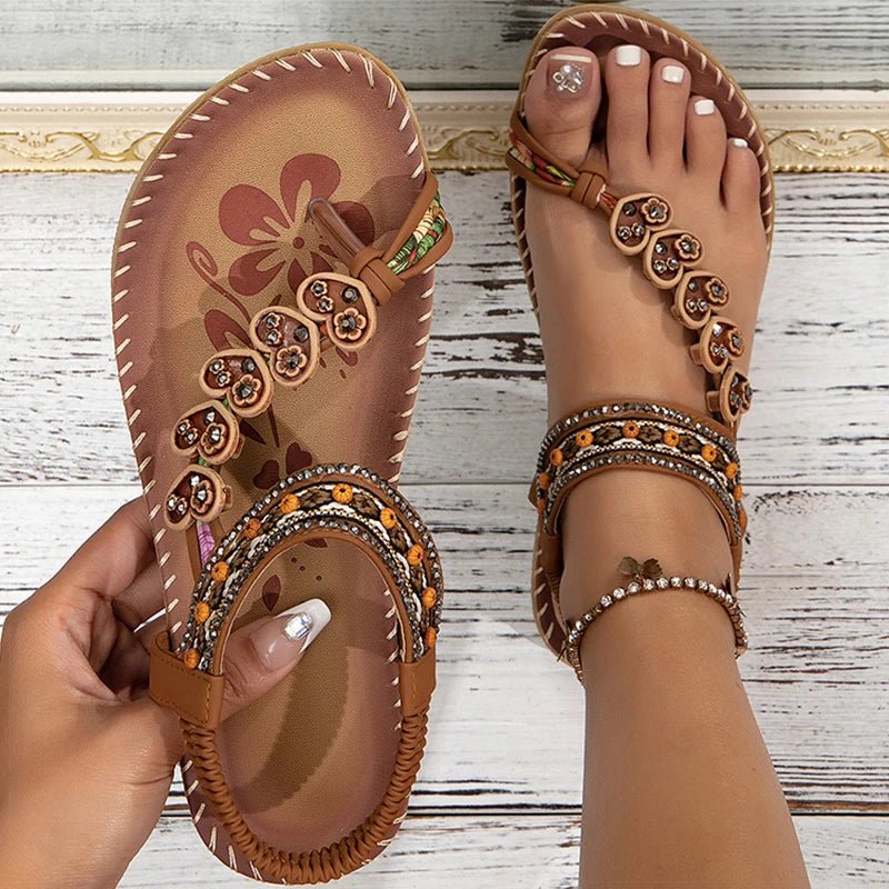 Amie - Ortopediska sandaler i Ibiza - stil - Véloria Studios