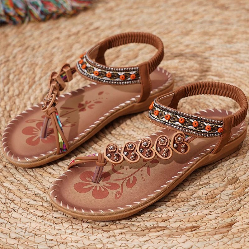 Amie - Ortopediska sandaler i Ibiza - stil - Véloria Studios
