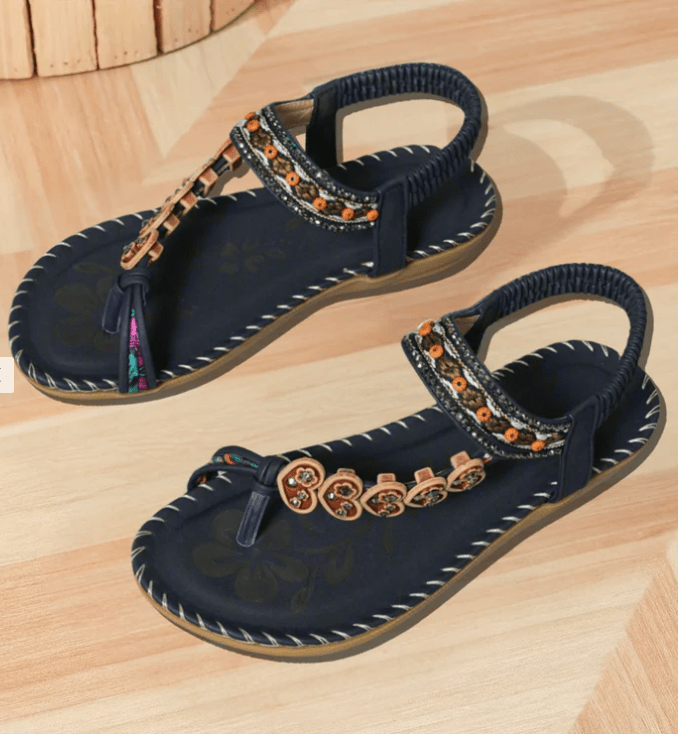 Amie - Ortopediska sandaler i Ibiza - stil - Véloria Studios