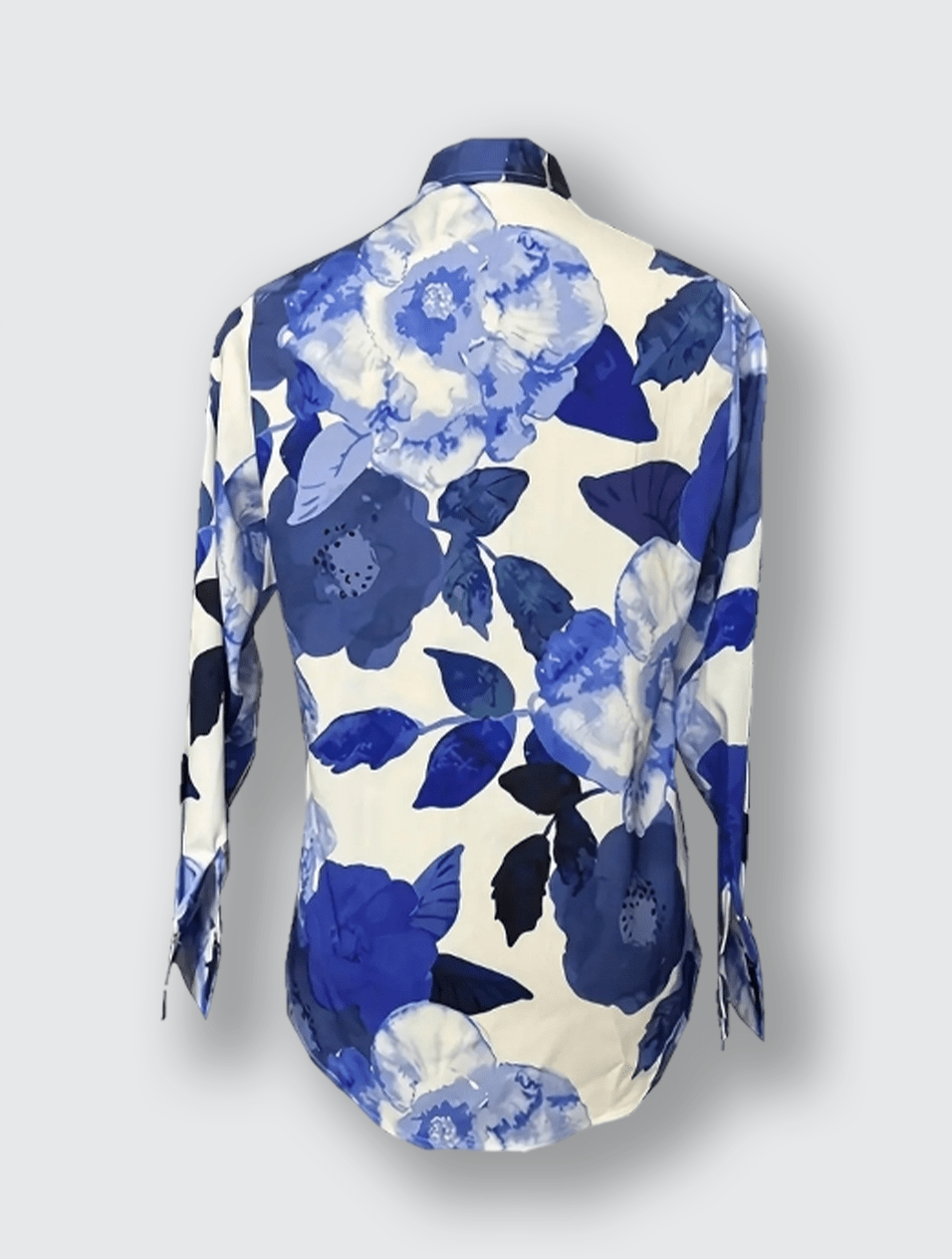 Blomming Blus med Krage for Dam - YourFashions
