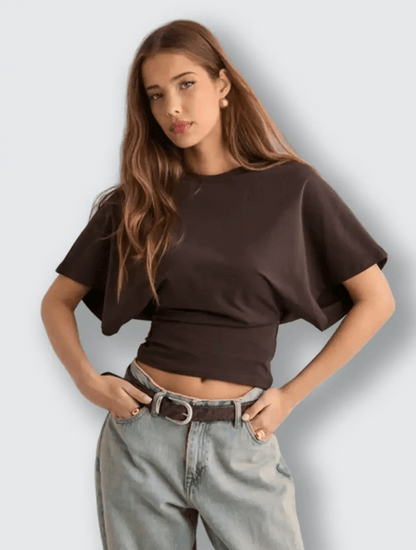 Ella™ Trending Vidskuren skjorta - YourFashions