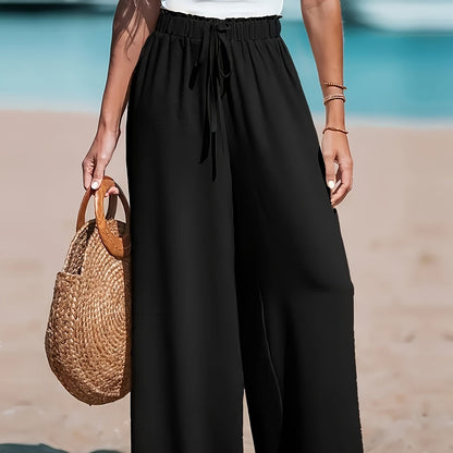 Monika - Elegant och bekväm wide-leg byxa