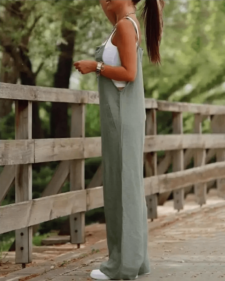 Fay - Luftig byxdress - Véloria Studios