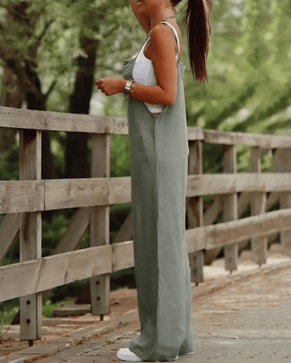 Fay - Luftig byxdress - Véloria Studios