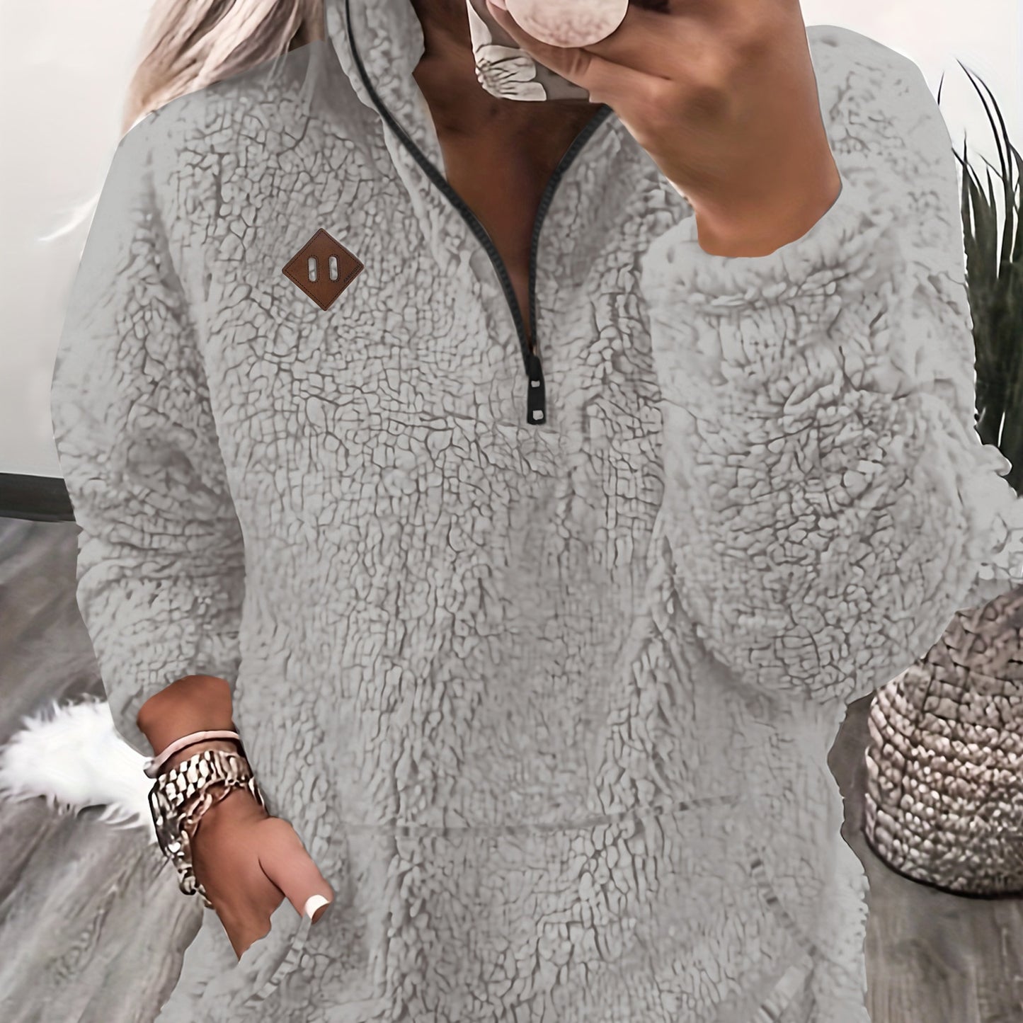 Åsa – Casual jacka med hög krage