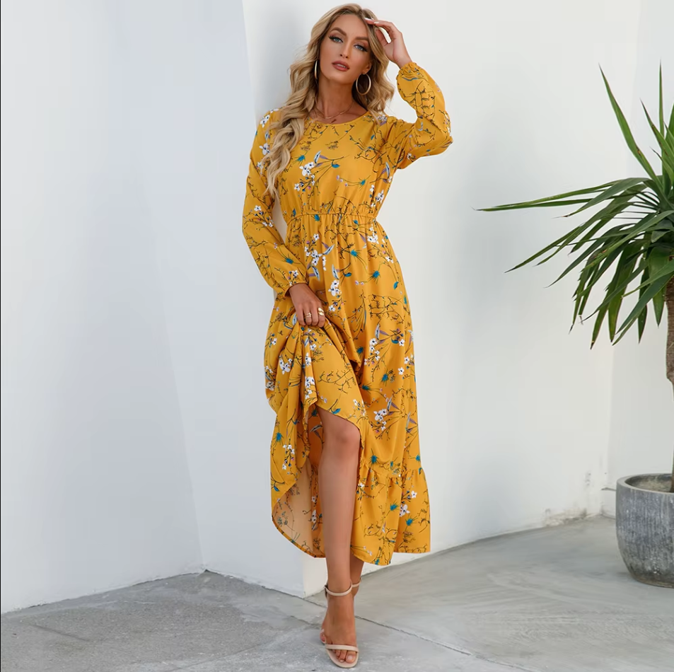 Sofie™ Sommar Boho klänning