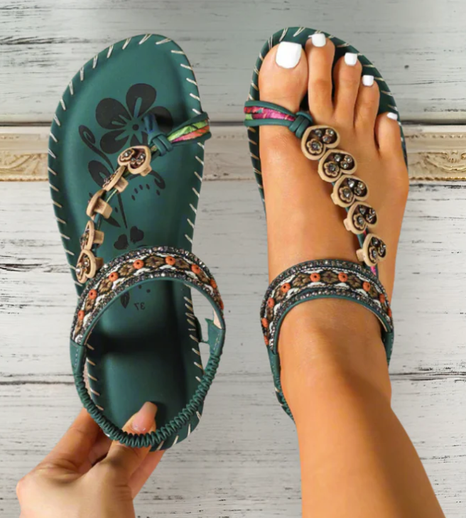 Amie - Ortopediska sandaler i Ibiza-stil