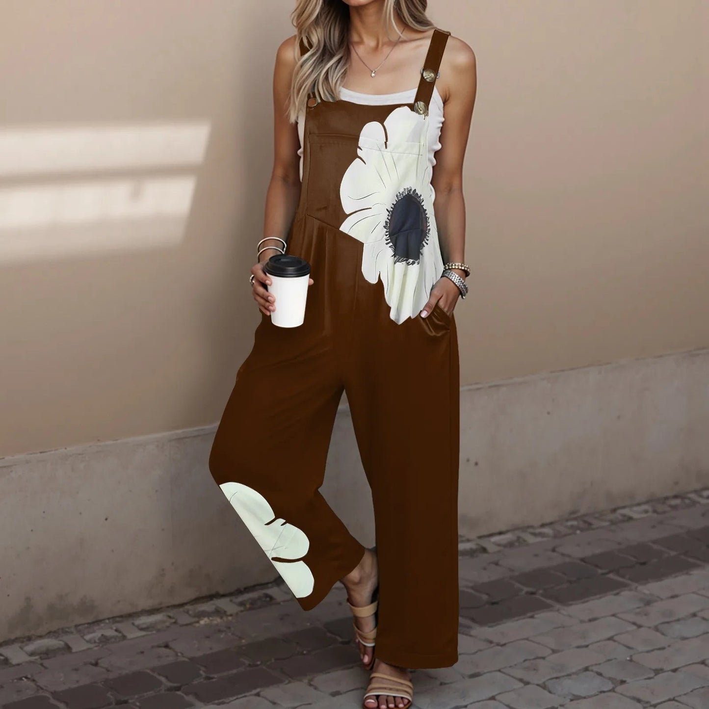 Lina - Ärmlös jumpsuit - Véloria Studios