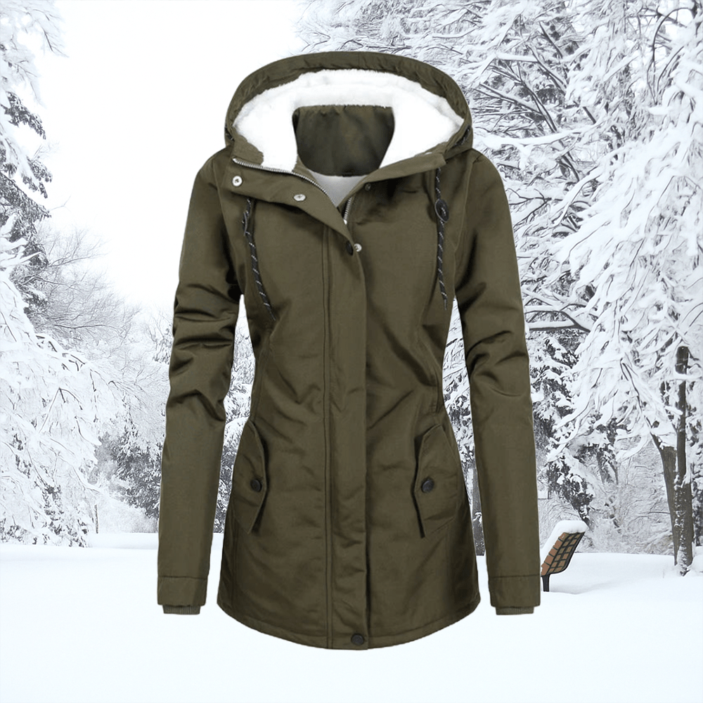 Marita – Den värmande och stilfulla vinterjackan - Véloria Studios