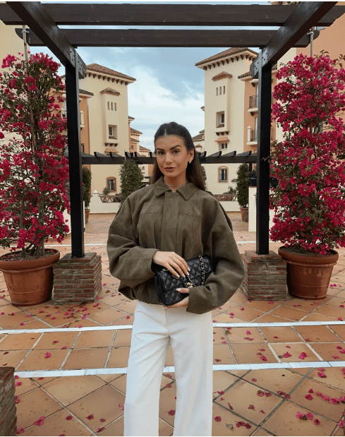 The Olive Luxe Bomber - YourFashions
