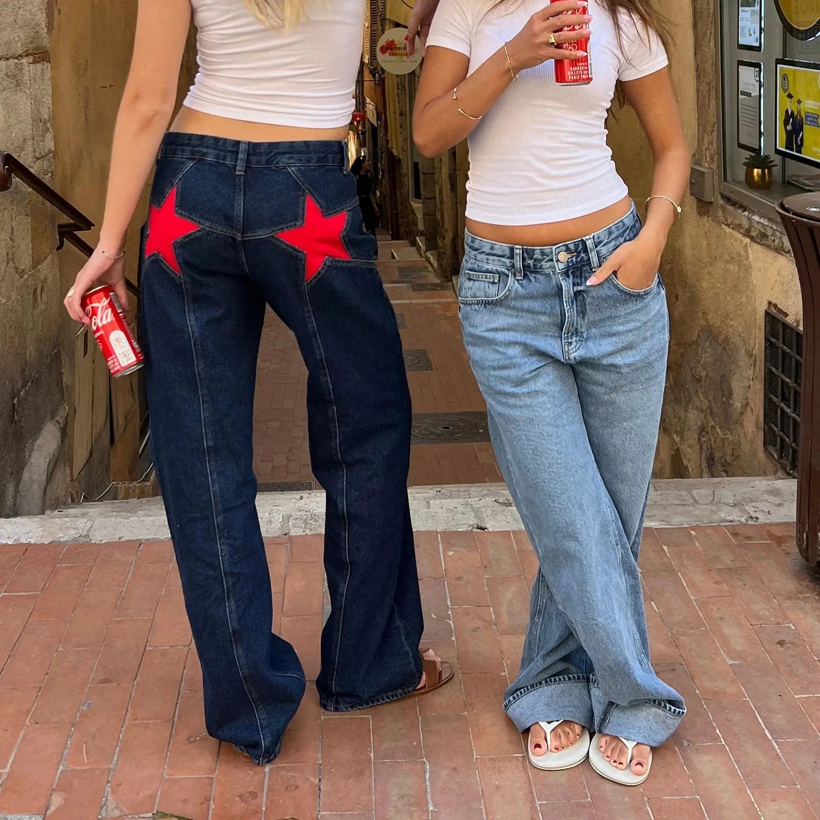 Vintage Star Denim Jeans - YourFashions