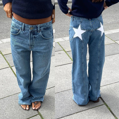 Vintage Star Denim Jeans - YourFashions