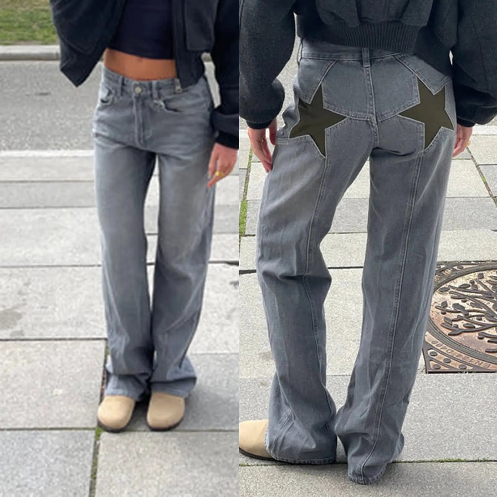 Vintage Star Denim Jeans - YourFashions