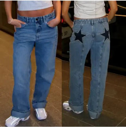 Vintage Star Denim Jeans - YourFashions