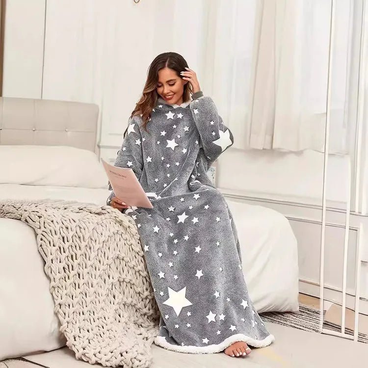 Xylviana – Nattklänningen som omsluter dig med värme och mjukhet - Véloria Studios